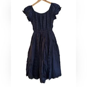 Navy dress Caslon NWT